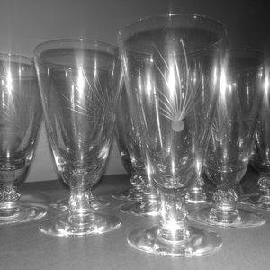 Vintage Cocktail Glasses - Fostoria Crystal